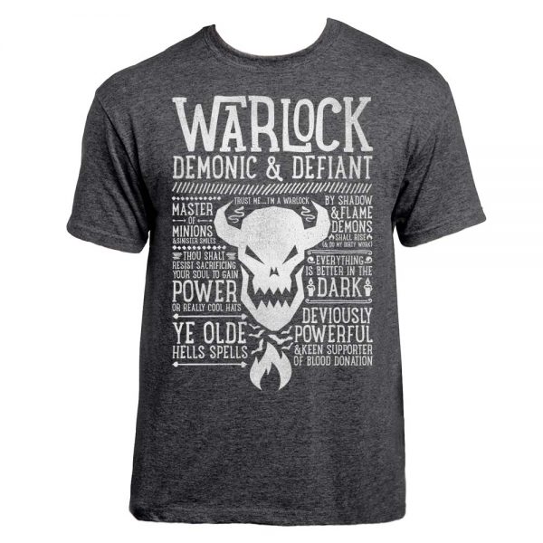 Warlock Class T-shirt - Realm One