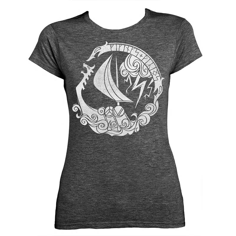 Vikings Symbol Ladies T-shirt - Realm One