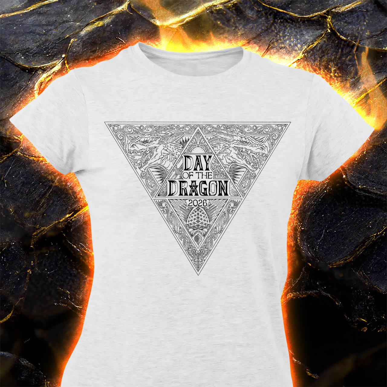 Day of the Dragon 2026 Ladies T-shirt – Ryan Cahill Exclusive - Image 2
